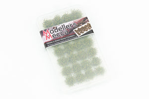 28 Piece Static Grass Clusters Summer Green