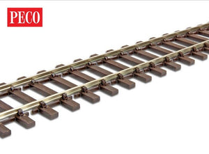 Peco SL-108F Bullhead 00 Gauge Streamline Flexible Track Wooden Sleeper (Box of 25 Yards)