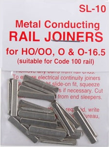 Peco SL-10 Rail Joiner Code 100 OO Gauge (Pack of 24)