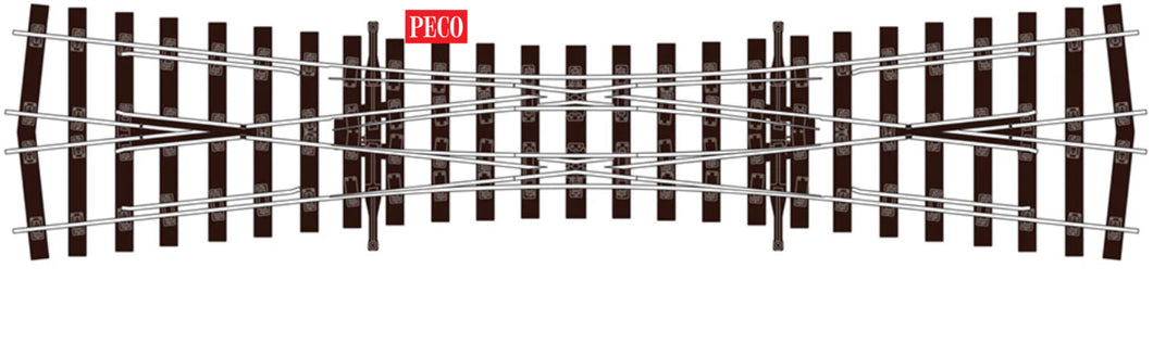 Peco SL-U1190 Bullhead OO Gauge Double Slip Code 75